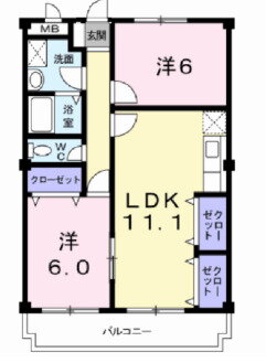 福島県郡山市堤１ 郡山富田駅 2LDK マンション 賃貸物件詳細