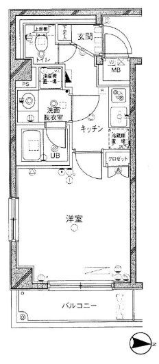 東京都世田谷区三宿２ 池ノ上駅 1K マンション 賃貸物件詳細