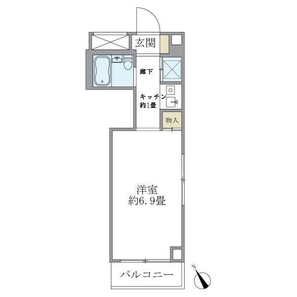 東京都北区赤羽１ 赤羽駅 ワンルーム マンション 賃貸物件詳細