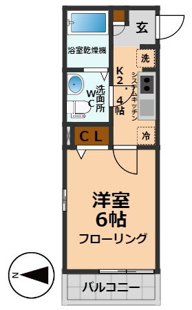 東京都杉並区永福２ 永福町駅 1K アパート 賃貸物件詳細