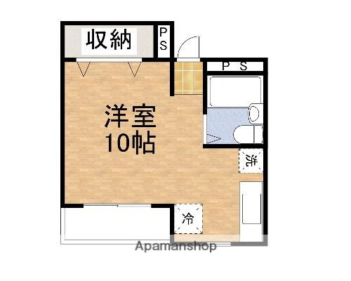 藤島ハイツ 3階 ワンルーム 賃貸物件詳細
