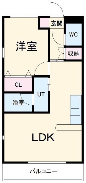 愛知県名古屋市天白区元植田３ 植田駅 1LDK アパート 賃貸物件詳細