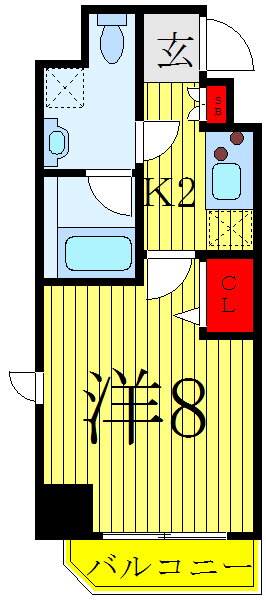 埼玉県川口市並木３ 西川口駅 1K マンション 賃貸物件詳細