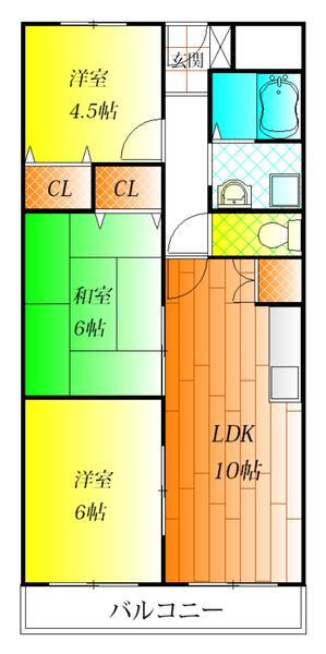 大阪府藤井寺市小山６ 藤井寺駅 3LDK マンション 賃貸物件詳細