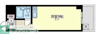 コンフォート・ネスト 1階 ワンルーム 賃貸物件詳細