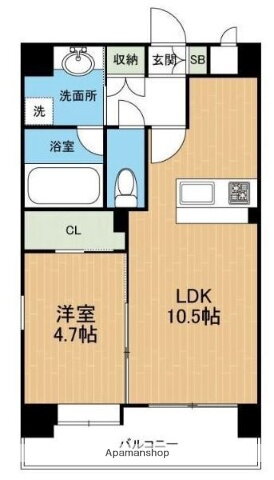 熊本県熊本市中央区本荘５ 辛島町駅 1LDK マンション 賃貸物件詳細