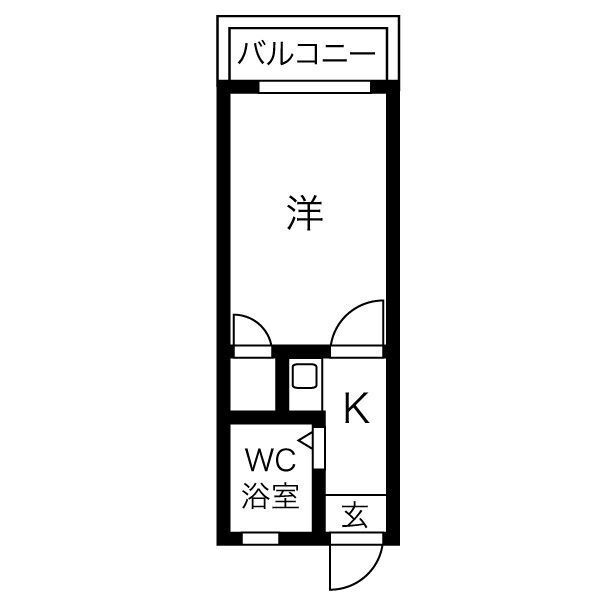 愛知県名古屋市中川区中郷１ 高畑駅 1K アパート 賃貸物件詳細