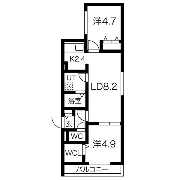 北海道札幌市豊平区平岸三条１７ 澄川駅 2LDK マンション 賃貸物件詳細