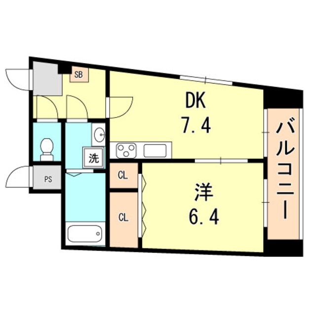 兵庫県神戸市須磨区須磨浦通５ 須磨駅 1DK マンション 賃貸物件詳細