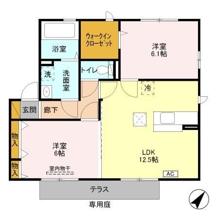 千葉県木更津市請西南２ 木更津駅 2LDK アパート 賃貸物件詳細