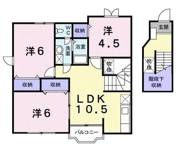 愛媛県松山市北条 伊予北条駅 3LDK アパート 賃貸物件詳細