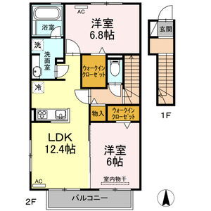 愛知県東海市富木島町東脇 太田川駅 2LDK アパート 賃貸物件詳細