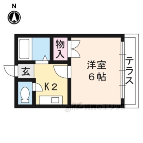 京都府京都市左京区田中下柳町 出町柳駅 1K マンション 賃貸物件詳細