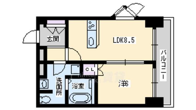 大阪府大阪市東淀川区瑞光１ 上新庄駅 1LDK マンション 賃貸物件詳細