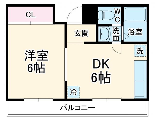 神奈川県平塚市諏訪町 平塚駅 1DK マンション 賃貸物件詳細