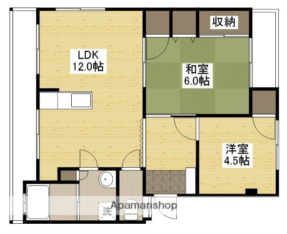 広島県広島市安佐南区中須２ 古市駅 2LDK マンション 賃貸物件詳細