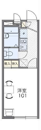 埼玉県入間郡三芳町大字藤久保 鶴瀬駅 1K アパート 賃貸物件詳細