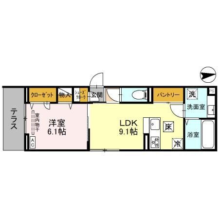 埼玉県川口市在家町 東浦和駅 1LDK アパート 賃貸物件詳細