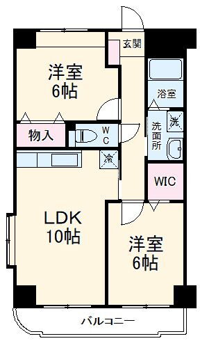 千葉県千葉市稲毛区作草部町 西千葉駅 2LDK マンション 賃貸物件詳細