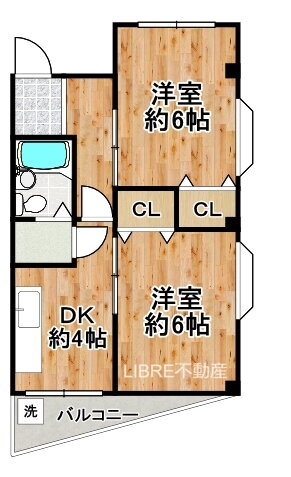 大阪府大阪市此花区伝法５ 伝法駅 2DK マンション 賃貸物件詳細