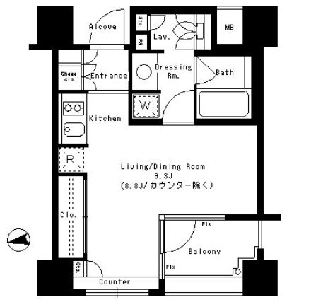 東京都新宿区水道町 江戸川橋駅 ワンルーム マンション 賃貸物件詳細