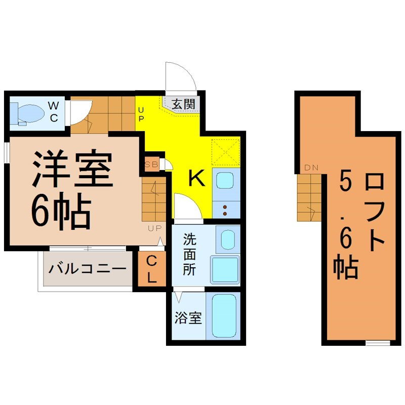 愛知県名古屋市中村区大秋町２ 本陣駅 1SK アパート 賃貸物件詳細