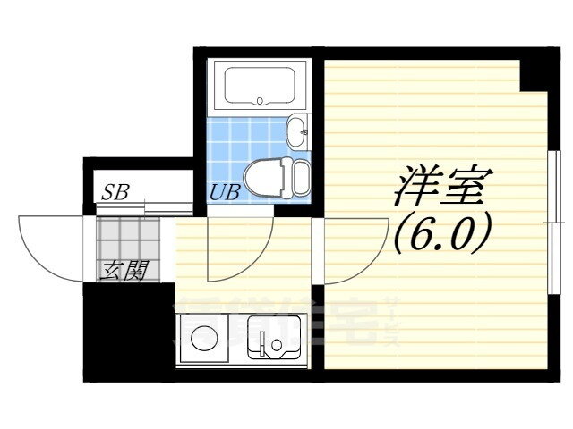 兵庫県西宮市甲子園口２ 甲子園口駅 1K マンション 賃貸物件詳細