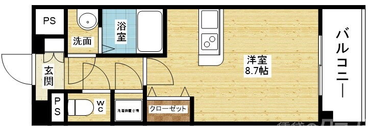 大阪府大阪市淀川区西中島４ 西中島南方駅 1K マンション 賃貸物件詳細