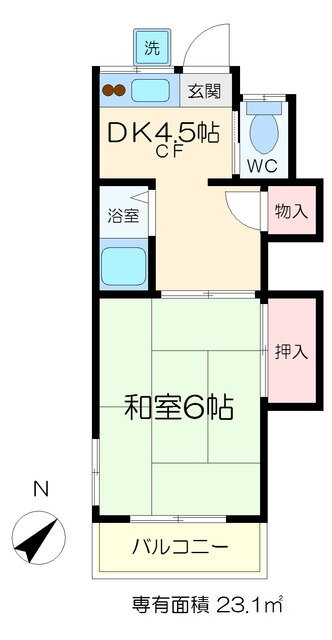 東京都足立区綾瀬１ 綾瀬駅 1DK アパート 賃貸物件詳細