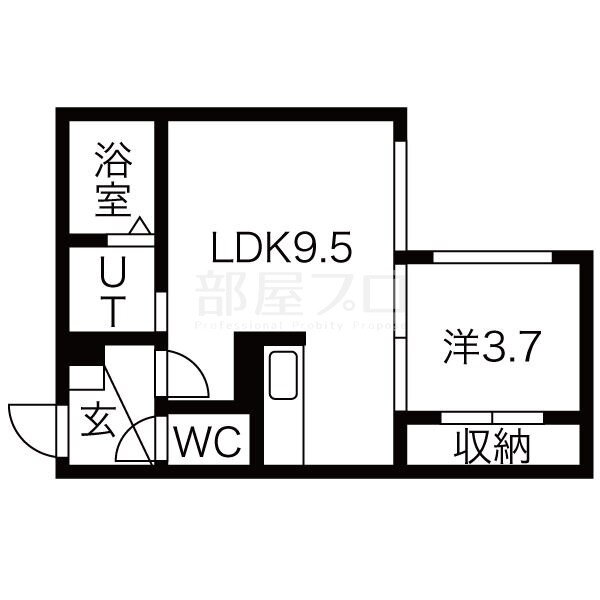 北海道札幌市西区二十四軒四条４ 琴似駅 1LDK マンション 賃貸物件詳細