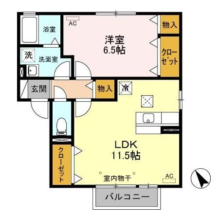 茨城県古河市上辺見 古河駅 1LDK アパート 賃貸物件詳細