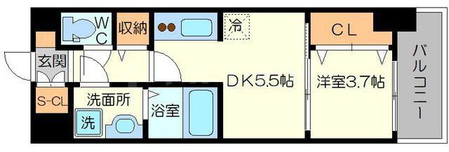 大阪府大阪市東淀川区淡路１ 淡路駅 1DK マンション 賃貸物件詳細