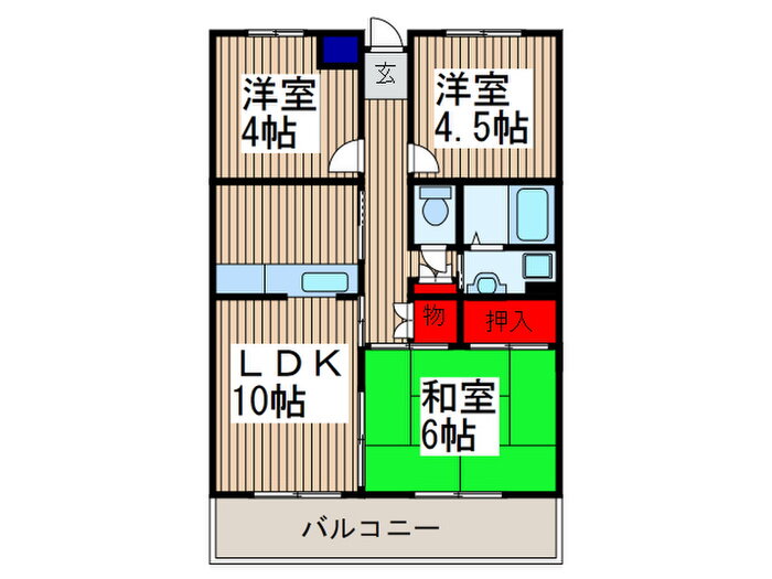 シャトレ－ヌ武蔵浦和 7階 3LDK 賃貸物件詳細