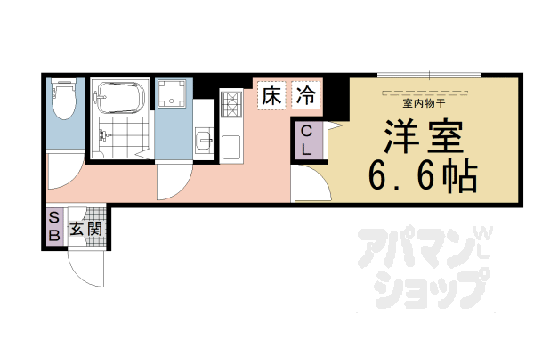 京都府京都市下京区東魚屋町 五条駅 1K アパート 賃貸物件詳細
