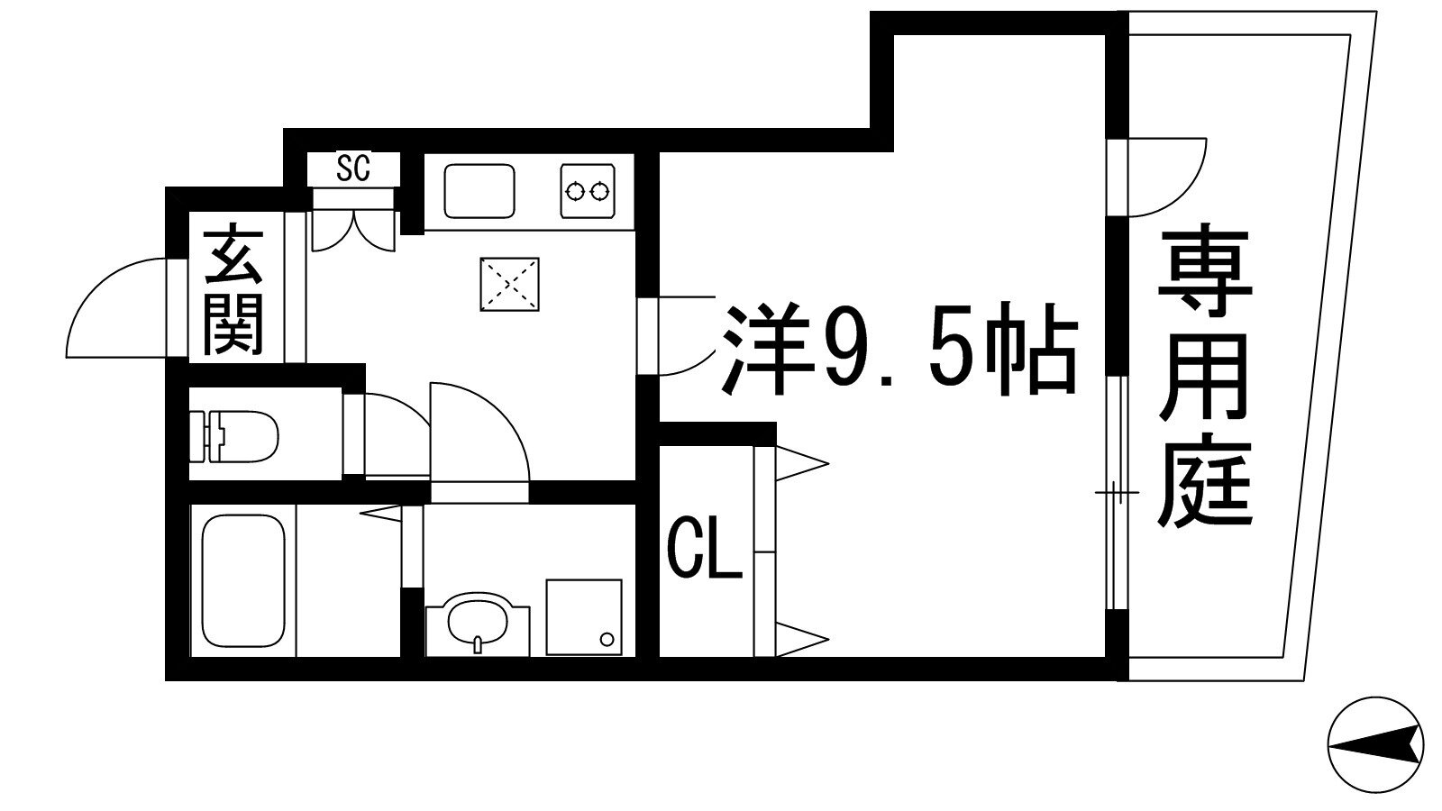 大阪府池田市住吉２ 石橋阪大前駅 1LDK アパート 賃貸物件詳細