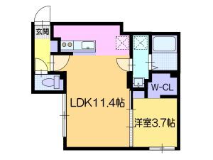 北海道札幌市中央区南六条西２０ 西１８丁目駅 1LDK マンション 賃貸物件詳細