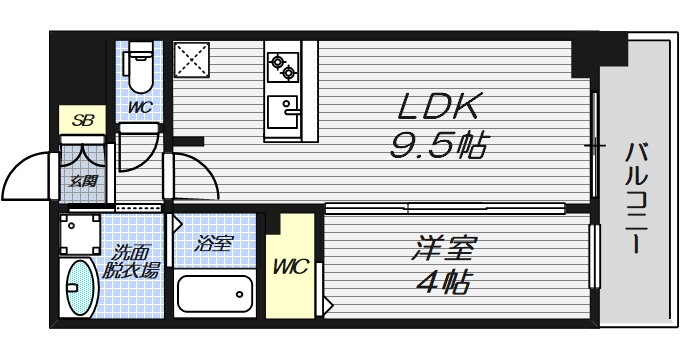 大阪府大阪市淀川区西三国１ 三国駅 1LDK マンション 賃貸物件詳細