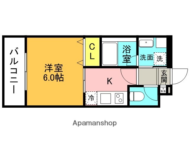 兵庫県宝塚市川面３ 宝塚駅 1K マンション 賃貸物件詳細
