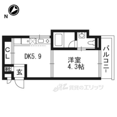 京都府京都市伏見区小栗栖岩ケ淵町 醍醐駅 1DK マンション 賃貸物件詳細