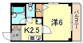 兵庫県神戸市垂水区城が山３ 滝の茶屋駅 1K マンション 賃貸物件詳細