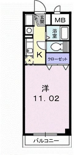 香川県高松市郷東町 香西駅 1K マンション 賃貸物件詳細