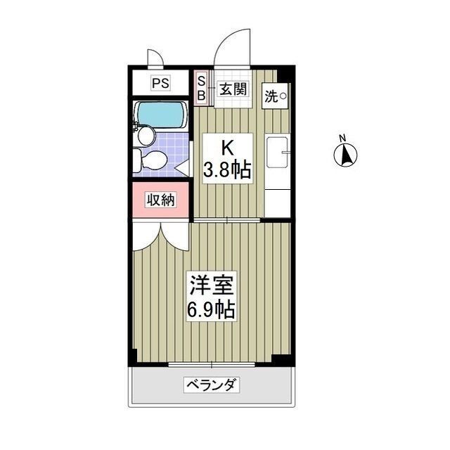 埼玉県坂戸市芦山町 北坂戸駅 1K マンション 賃貸物件詳細