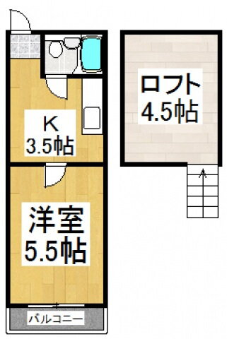 東京都清瀬市野塩１ 秋津駅 1K アパート 賃貸物件詳細