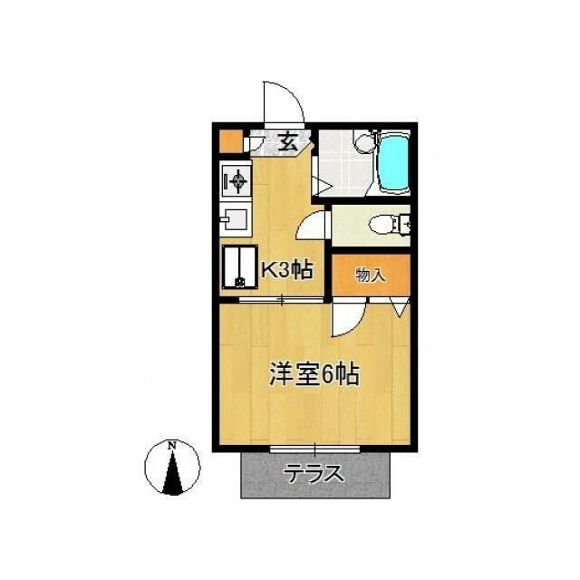 神奈川県川崎市宮前区小台２ 宮前平駅 1K アパート 賃貸物件詳細