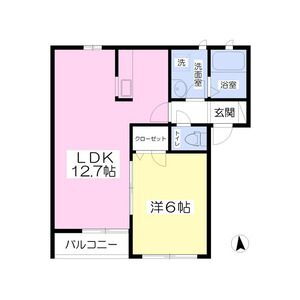 栃木県芳賀郡市貝町大字赤羽 宇都宮駅 1LDK アパート 賃貸物件詳細