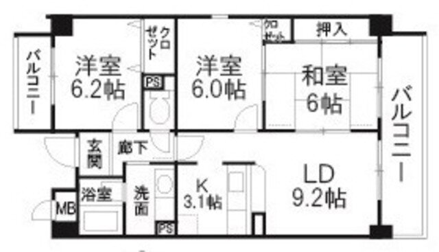 大阪府大阪市西淀川区大和田４ 千船駅 3LDK マンション 賃貸物件詳細