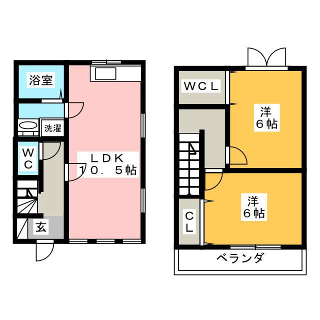 広貴ハイツ 2LDK 賃貸物件詳細