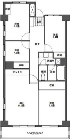 神奈川県横浜市栄区笠間４ 大船駅 4LDK マンション 賃貸物件詳細