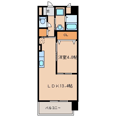 福岡県久留米市上津町 南久留米駅 1LDK マンション 賃貸物件詳細
