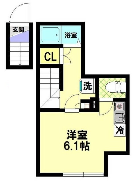 東京都大田区大森西１ 大森駅 ワンルーム アパート 賃貸物件詳細